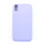 Evelatus Apple iPhone Xs Custodia in silicone Premium Soft Touch Lilac Purple
