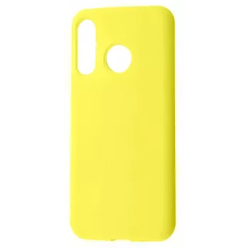 Evelatus Huawei P30 Lite Premium Soft Touch Custodia in silicone giallo chiaro