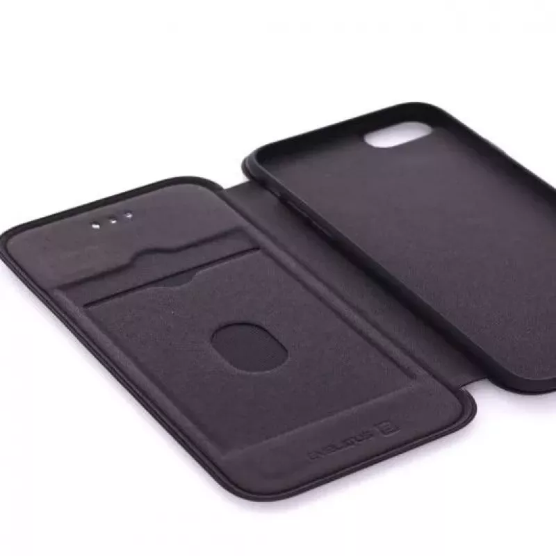Evelatus Apple iPhone 7/8/SE 2020/SE 2022 Custodia a libro nero