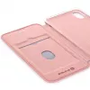 Evelatus Apple iPhone XR Custodia a libro oro rosa