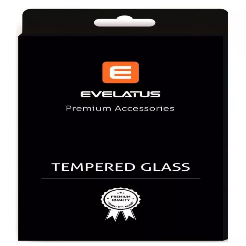 EVELATUS Apple iPhone XR/11 Matte 2.5D Silk Cover Japan Glue Glass Anti-Static Pellicola protettiva per display