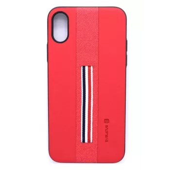Evelatus Apple iPhone X Dazzle Red Cover posteriore
