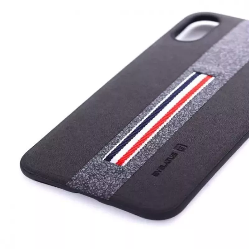 Evelatus Apple iPhone X Dazzel Black Cover posteriore