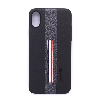 Evelatus Apple iPhone X Dazzel Black Cover posteriore