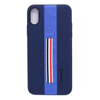 Evelatus Apple iPhone X Dazzle Blue Cover posteriore
