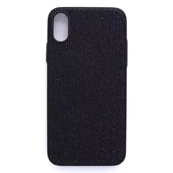 Evelatus Apple iPhone X Starnight Black Cover posteriore