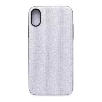Evelatus Apple iPhone X Starnight Silver Cover posteriore