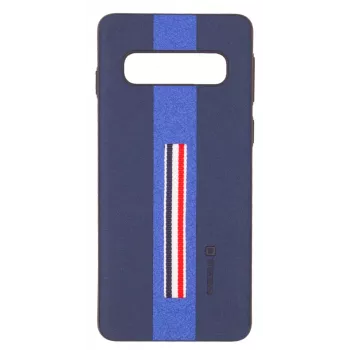 Evelatus Samsung Galaxy S10 Dazzle Blue Cover posteriore TPU