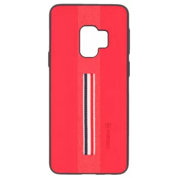 Evelatus Samsung Galaxy S9 Dazzle Series Cover posteriore - rosso