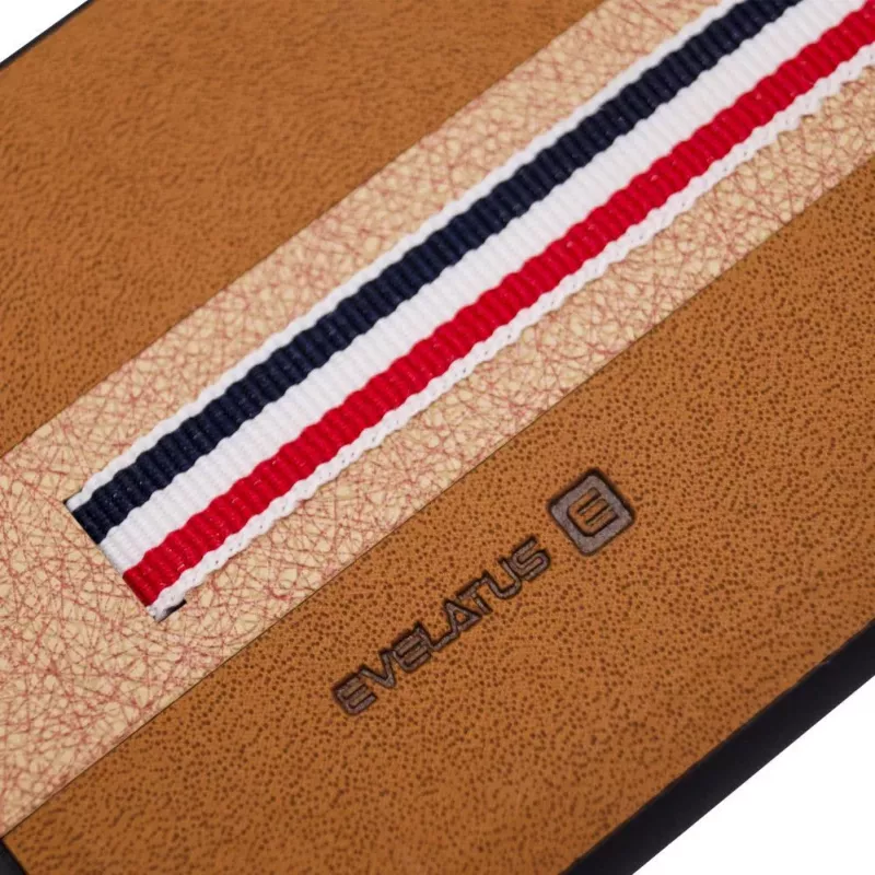 Evelatus Samsung Galaxy S9 Dazzle Series Cover posteriore Marrone