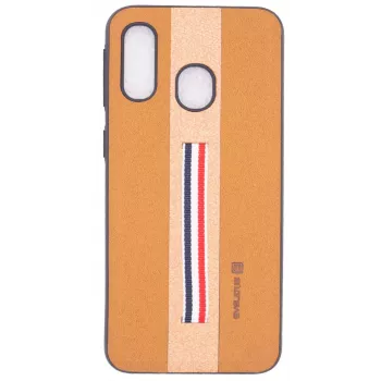Evelatus Samsung Galaxy A40 Dazzel Brown cover posteriore