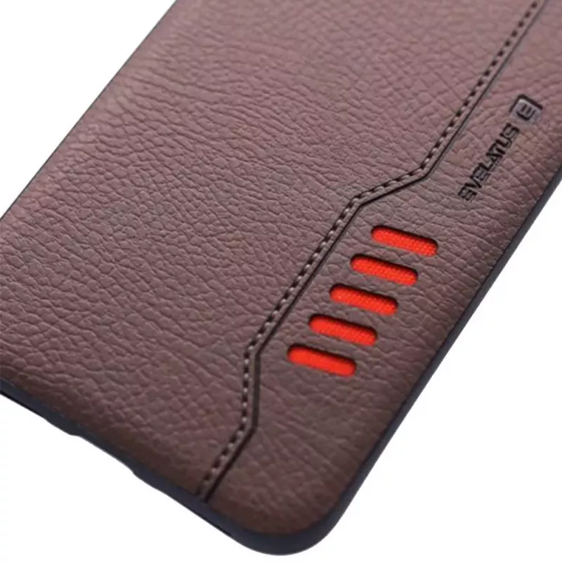 Evelatus Apple iPhone X Shooter Brown cover posteriore