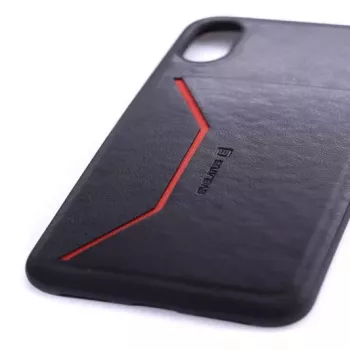Evelatus Apple iPhone X Nobel Black Cover posteriore