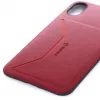 Evelatus Apple iPhone X Nobel Red Cover posteriore in silicone liquido