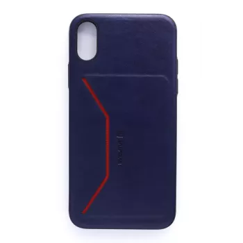 Evelatus Apple iPhone X Nobel Blue Cover posteriore in silicone