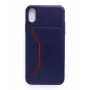 Evelatus Apple iPhone X Nobel Blue Cover posteriore in silicone