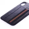 Evelatus Apple iPhone X Cubit Plastic Black Cover posteriore