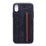 Evelatus Apple iPhone X Cubit Plastic Black Cover posteriore