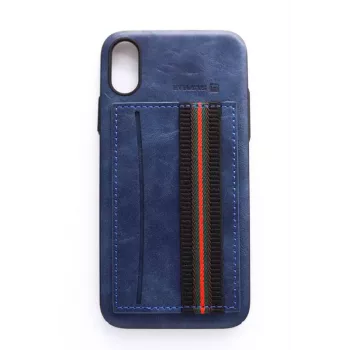 Evelatus Apple iPhone X Cubit Plastic Blue Cover posteriore