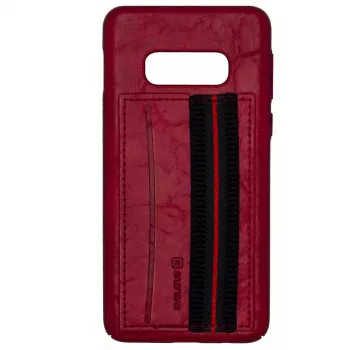 Evelatus Samsung S10e Cubit cover posteriore in plastica rossa