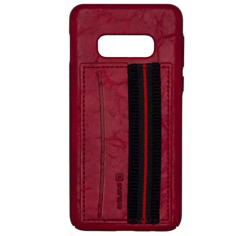 Evelatus Samsung S10e Cubit cover posteriore in plastica rossa