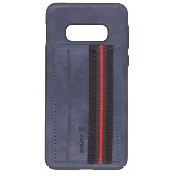 Evelatus Samsung Galaxy S10e Cubit custodia protettiva in plastica blu