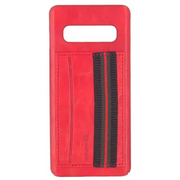Evelatus Samsung Galaxy S10 Cubit cover posteriore in plastica rossa