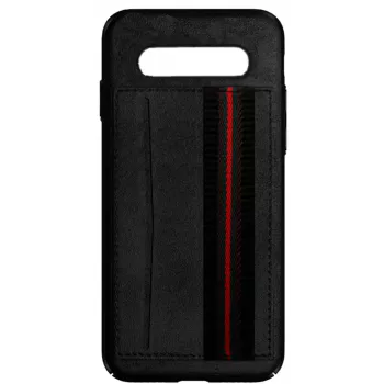 Evelatus Samsung S10 Cubit cover posteriore in plastica nera