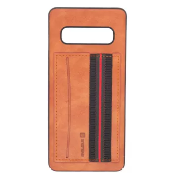 Evelatus Samsung Galaxy S10 Cubit cover posteriore marrone