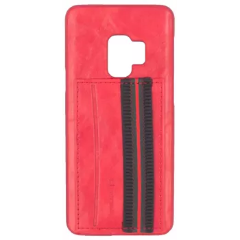 Evelatus Samsung S9 Cubit custodia protettiva in plastica rossa