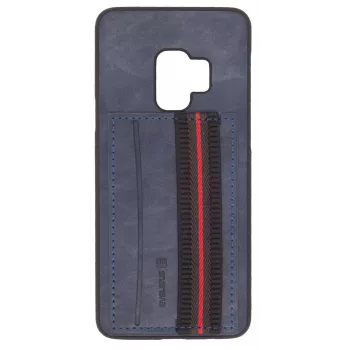 Evelatus Samsung Galaxy S9 Cubit cover posteriore in plastica blu