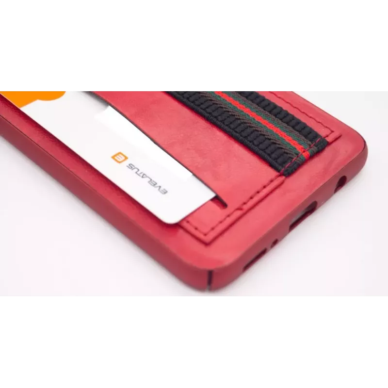 Evelatus Samsung Galaxy A50 Cubit custodia protettiva in plastica rossa