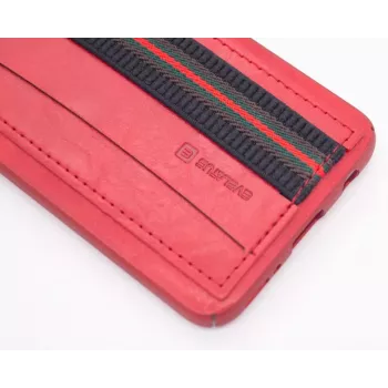 Evelatus Samsung A40 Cubit cover posteriore in plastica rossa