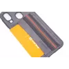 Evelatus Samsung A40 Cubit custodia protettiva in plastica nera