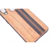 Evelatus Samsung Galaxy A40 Cubit cover posteriore in plastica marrone