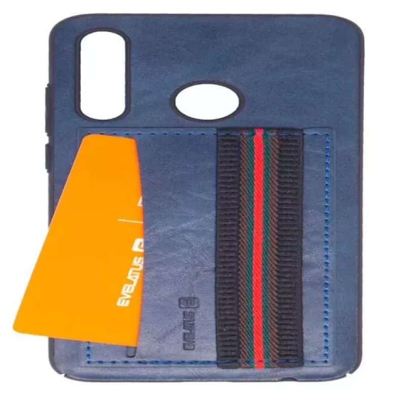 Evelatus Huawei P30 Lite Cubit cover posteriore in plastica blu
