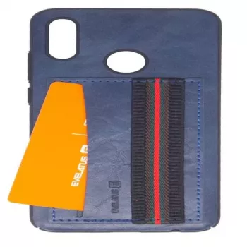 EVELATUS Huawei P Smart 2019 Cubit custodia protettiva in plastica blu