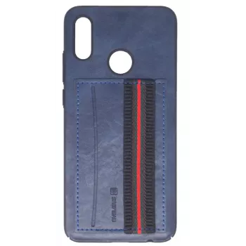 EVELATUS Huawei P Smart 2019 Cubit custodia protettiva in plastica blu