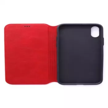 Evelatus Apple iPhone X cover posteriore in silicone liquido rossa