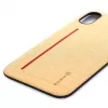 Evelatus Apple iPhone X 6127 custodia protettiva in silicone liquido gialla