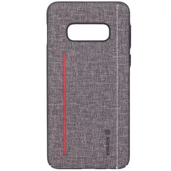 Evelatus Samsung Galaxy S10e cover posteriore in silicone grigia