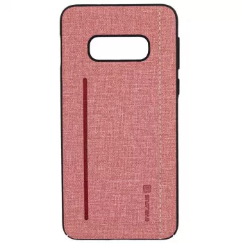 Evelatus Samsung Galaxy S10e cover posteriore in silicone rosa