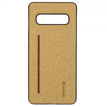 Evelatus Samsung Galaxy S10 custodia in silicone gialla