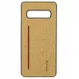 Evelatus Samsung Galaxy S10 custodia in silicone gialla