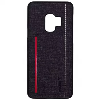Evelatus Samsung Galaxy S9 cover posteriore nera in silicone