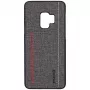EVELATUS Samsung Galaxy S9 cover posteriore custodia in silicone grigia