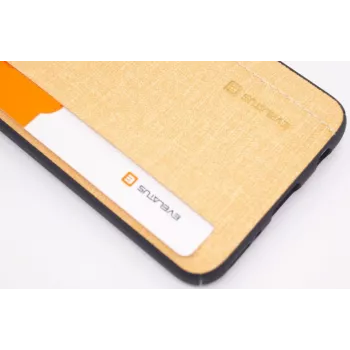 Evelatus custodia in silicone per Samsung Galaxy A40 - gialla