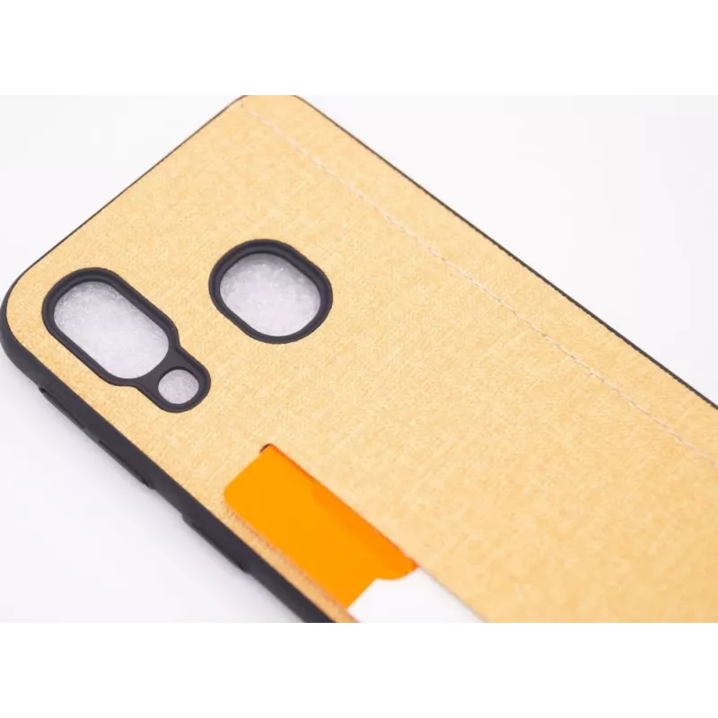 Evelatus custodia in silicone per Samsung Galaxy A40 - gialla