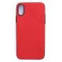 Evelatus Apple iPhone X Velvet Red Cover posteriore