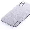 Evelatus Apple iPhone X / XS Velvet Brown Cover posteriore in silicone liquido